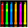 32 Ultra Bright 6 Inch Large Glow Sticks - Chem Light Sticks with 12 Hour Duration - Camping Glow St