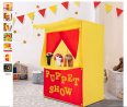 Alvantor Lemonade Stand Puppet Show Theater Pretend Playhouse Play Tent Kids on Stage Doorway Table 