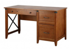 Amazon Brand – Ravenna Home Solid Pine Writing Desk, 53.25