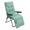 Argos Home Metal Folding Relaxer Chair - Wilderness Jungle