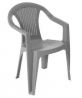 Argos Home Rattan Effect Stacking Chair - Grey