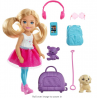 Barbie Travel Chelsea Doll, Multicolor