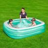 Bestway Blue Rectangular Inflatable Family Pool