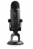 Blue Yeti USB Mic for Recording & Streaming on PC and Mac, 3 Condenser Capsules, 4 Pickup Patterns, 