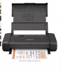 Canon Pixma TR150 Wireless Mobile Printer With Airprint And Cloud Compatible, Black