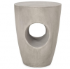 Christopher Knight Home Samuel Indoor Contemporary Lightweight Accent Side Table, Concrete Finish