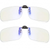 Clip On Blue Light Blocking Glasses Over Prescription Glasses Unisex Anti Blue Ray Glasses for Eye P