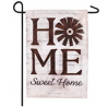 Evergreen Flag Windmill Home Sweet Home Linen Garden Flag - 12.5 x 18 Inches Outdoor Decor for Homes