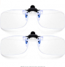 Flip-up Clip On Blue Light Blocking Glasses for Prescription Glasses Unisex Anti Blue-Ray Glasses fo