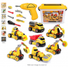 FLY2SKY 7 in 1 Take Apart Toys with Electric Drill Take Apart Truck Toys Construction Set DIY Engine