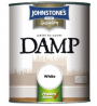 Johnstone's Damp Matt Paint 750ml - White