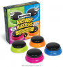 Learning Resources Recordable Answer Buzzers, Personalized Sound Buzzers, Talking Button, Set of 4, 