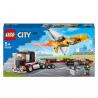 LEGO 60289 City Great Vehicles Airshow Jet Transporter Toy