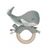 Little Dutch Ring Rattle Ocean Mint