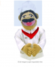 Melissa & Doug Chef Puppet With Detachable Wooden Rod for Animated Gestures