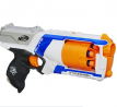 Nerf N Strike Elite Strongarm Toy Blaster with Rotating Barrel, Slam Fire, and 6 Official Nerf Elite