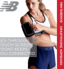 New Balance Running Phone Holder Armband Sleeve - Cell Phone Jogging Case Arm Strap | Water Resistan