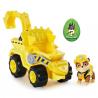 PAW Patrol Dino Rescue Rubble’s Deluxe Rev Up Vehicle with Mystery Dinosaur Figure