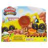 Play-Doh Wheels Excavator and Loader Toy Construction Trucks
