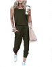 PRETTYGARDEN Women’s Two Piece Outfit Sleeveless Crewneck Tops With Sweatpants Active Tracksuit Lo