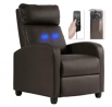 Recliner Chair for Living Room Massage Recliner Sofa Reading Chair Winback Single Sofa Home Theater 