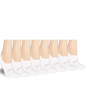 Saucony Women's 8-pair No Show Cushioned Invisible Liner Socks