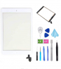 T Phael White Digitizer Repair Kit for iPad Mini 1&2 A1432 A1489 Touch Screen Digitizer Replacement 