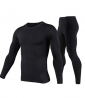 Thermal Underwear Men Ultra-Soft Long Johns Set with Fleece Lined Base Layer Winter Skiing Warm Top 