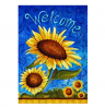 Toland Home Garden Sweet Sunflowers 28 x 40 Inch Decorative Summer Welcome Flower Double Sided House