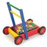 Wooden Walker With ABC Blocks