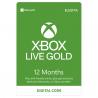 Xbox Live 12 Month Gold Membership Digital Download