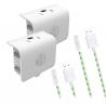 Xbox One Stealth Rechargeable Battery Twin Pack - White