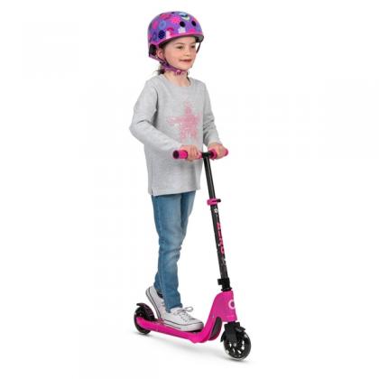Aero C1 Pink Inline Scooter with Light Up LED Wheels