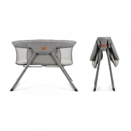 Baby Elegance Kangu Foldable Crib - Grey