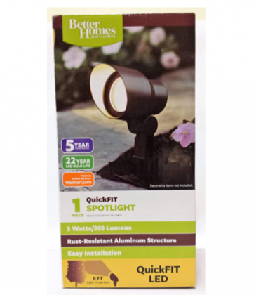Better Homes and Gardens 1- Piece QuickFIT LED Spot Light