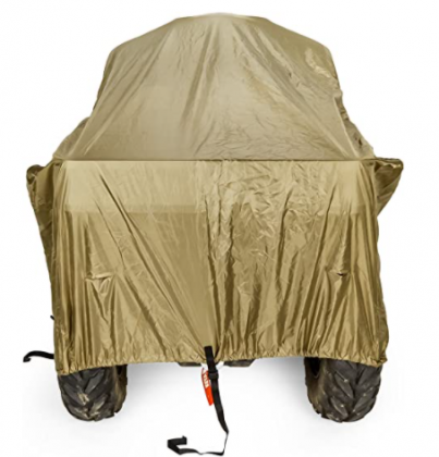 Black Boar Extra Large ATV Cover (450cc and Up) Protect Your ATV from Rain, Snow, Dirt, Damaging UV Rays While in Storage (Olive) (66020)