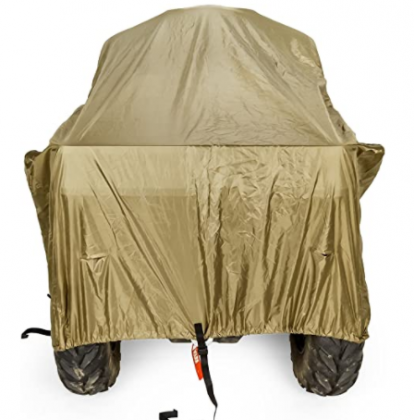 Black Boar Extra Large ATV Cover (450cc and Up) Protect Your ATV from Rain, Snow, Dirt, Damaging UV Rays While in Storage (Olive) (66020)