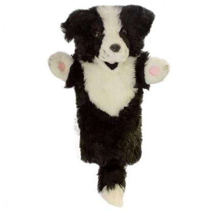 Border Collie Long Sleeved Glove Puppet