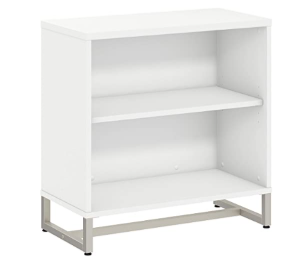 Bush Business Furniture Office by kathy ireland Method Bookcase Cabinet, White