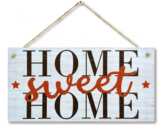 CARISPIBET Home Sweet Home | Home Decor Sign Entrance Decoration Welcoming House Decorative Wall Art House Decoration 6