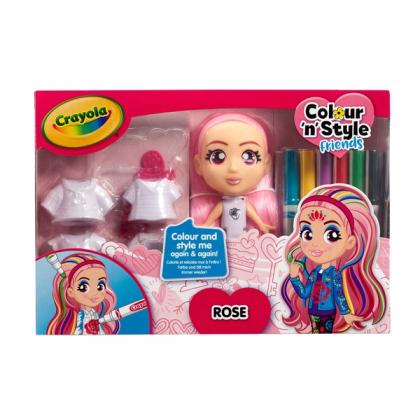 Crayola Colour n Style Friends Deluxe Playset – Rose
