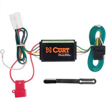CURT 56040 Vehicle-Side Custom 4-Pin Trailer Wiring Harness, Select Subaru Ascent, Forester, Outback, Crosstrek, XV
