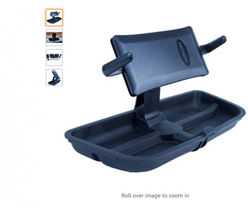Daystar, Jeep JK Wrangler Upper Dash Panel with holder for Large I Phone and I Phone Plus; Mini Pad; Cradle; Black, fits 2011 to 2017 2/4WD, KJ71057BK