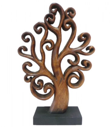 Decozen Handmade Wooden Tree of Life Décor a Symbol of Growth and Strength Made by skilled Artisans for Farm House Home Decor Living Rooms Bedroom Kit