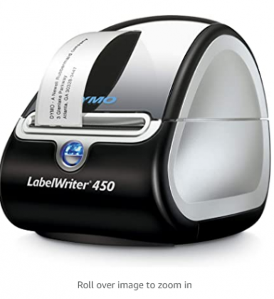 DYMO Label Printer | LabelWriter 450 Direct Thermal Label Printer, Great for Labeling, Filing, Mailing, Barcodes and More, Home & Office Organization