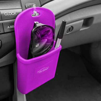 FH Group FH3022HOTPINK Hot Pink Silicone Car Vent Mounted Phone Holder (Smartphone works with IPhone Plus Galaxy Note Hot Pink Color)
