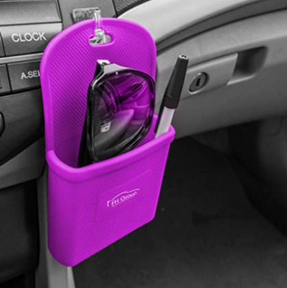FH Group FH3022HOTPINK Hot Pink Silicone Car Vent Mounted Phone Holder (Smartphone works with IPhone Plus Galaxy Note Hot Pink Color)