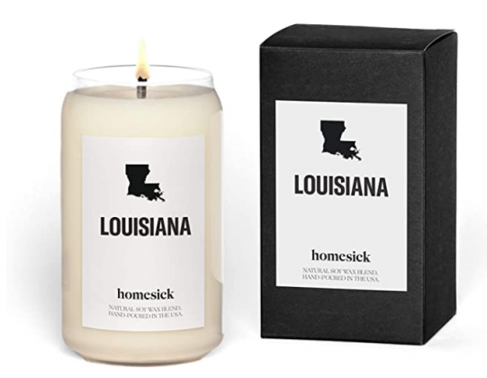 Homesick Candle Scented, Louisiana, Magnolia