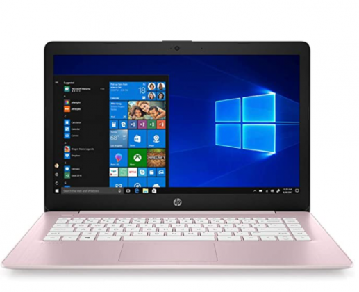 HP Stream 14-cb Laptop Intel Celeron 4GB RAM 64GB eMMC 14-inch HD WLED Office 365 Personal 1-Year Win 10 s