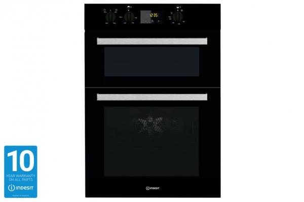 Indesit Aria Built-in Electric Double Oven | IDD6340BL
